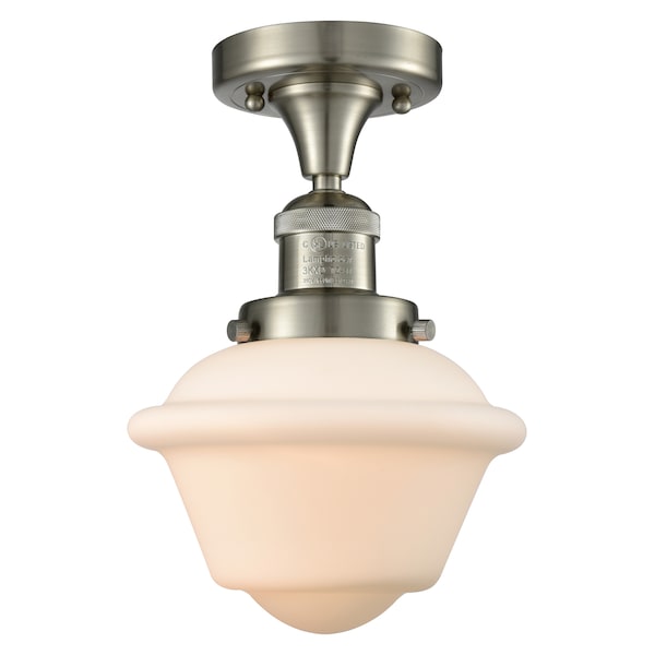 Innovations Lighting One Light Semi-Flush Mount 517-1CH-SN-G531